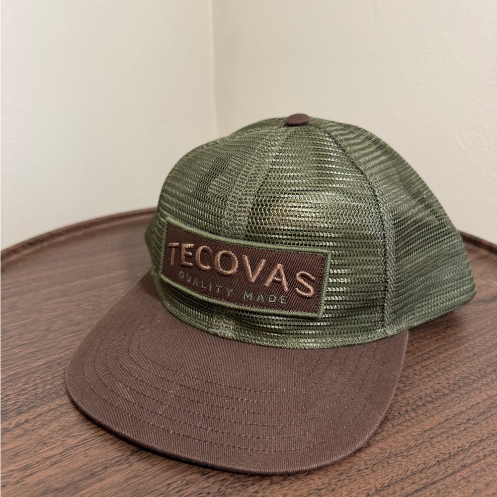 Tecovas Green and Brown Trucker Hat with Mesh (Thomas Rhett Edition)
